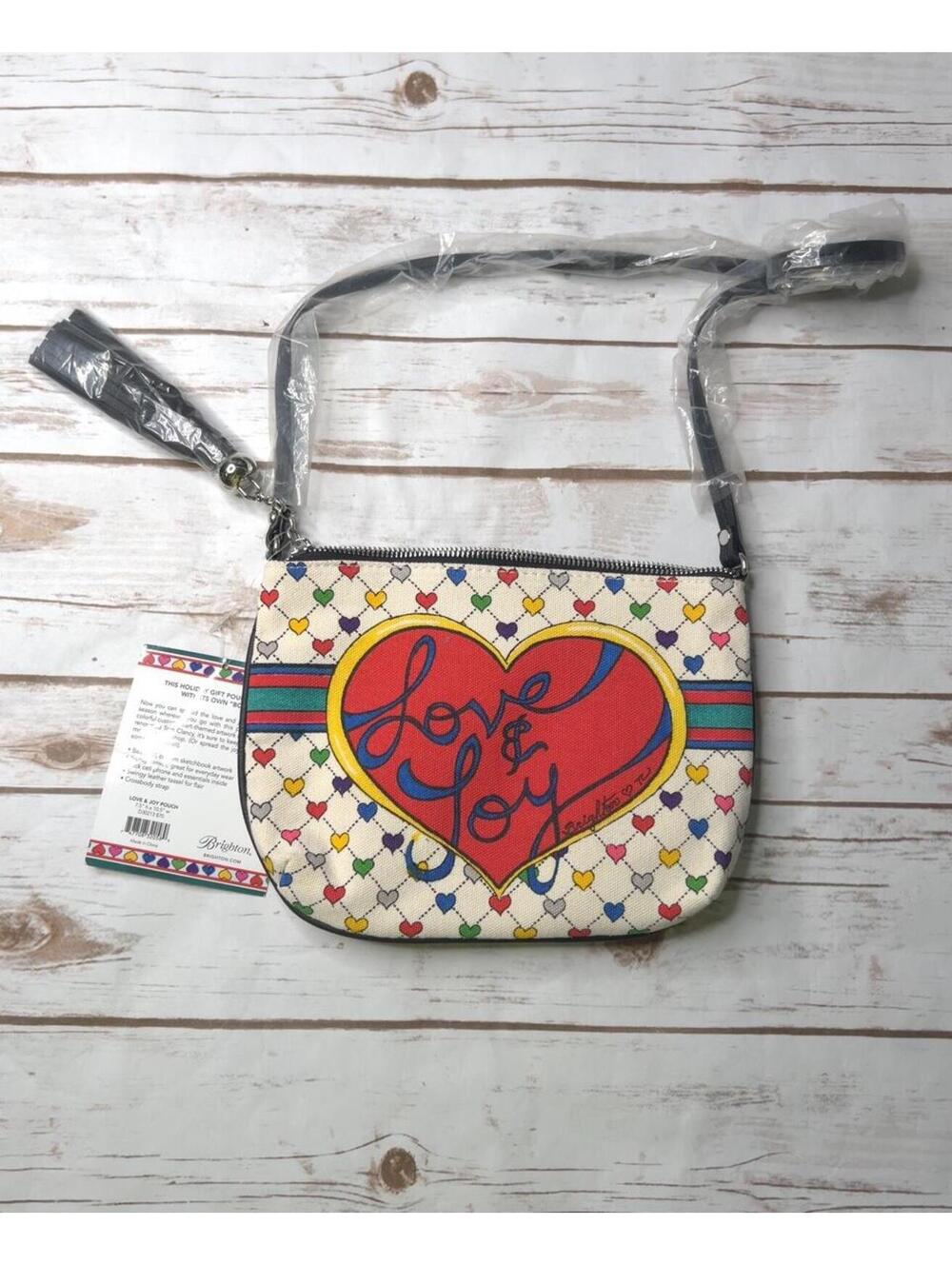 Love &‎ Joy Heart-Themed Crossbody Pouch